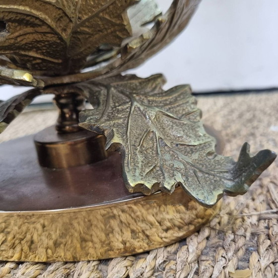 Image 1 of Lamp, Feuillage Brons Circa 1960