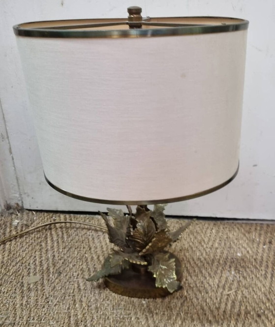 Image 1 of Lamp, Feuillage Brons Circa 1960
