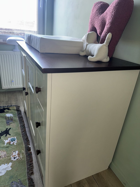 Image 1 of Commode Glas in Lood