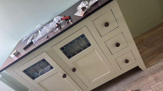 Image 1 of Commode Glas in Lood