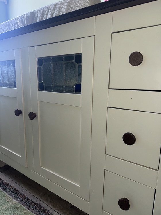 Image 1 of Commode Glas in Lood