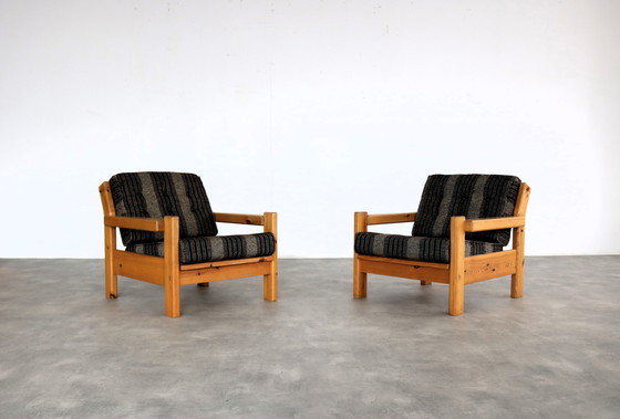 Image 1 of Zweedse zitgroep | 2x fauteuil + salontafel