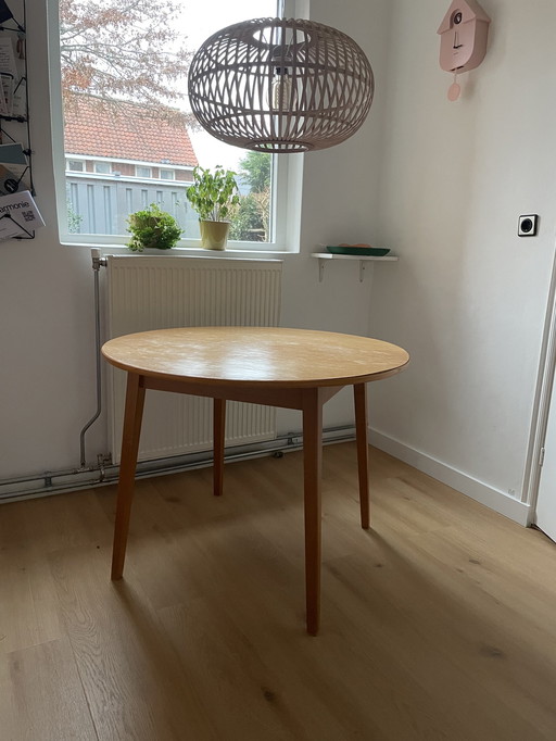 Ronde Vintage Tafel ( Opknapper)