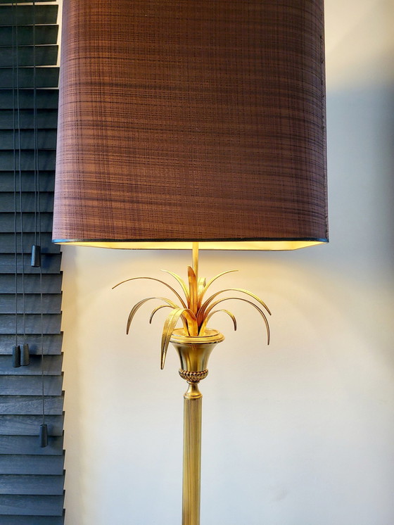 Image 1 of Hollywood Regency Vloerlamp, Pineapple Tree, Boulanger Vermoedelijk Jaren 70