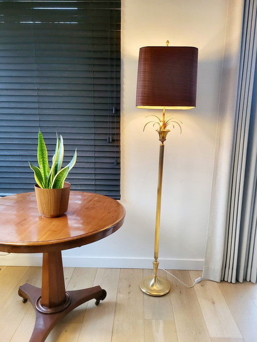 Hollywood Regency Vloerlamp, Pineapple Tree, Boulanger Vermoedelijk Jaren 70