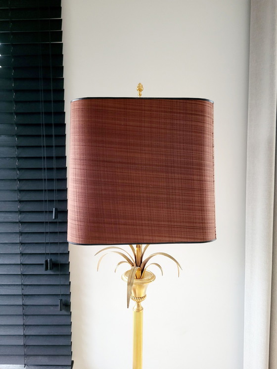 Image 1 of Hollywood Regency Vloerlamp, Pineapple Tree, Boulanger Vermoedelijk Jaren 70