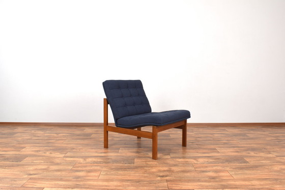 Image 1 of Mid Century Teak "Moduline" Modulaire Sofa van Ole Gjerløv-Knudsen & Torben Lind voor France & Søn, 1960S