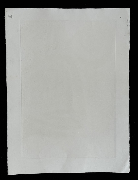 Image 1 of Zeldzame abstracte lithografie van Bengt Lindstrom