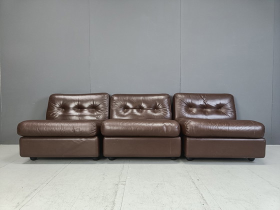 Image 1 of Modulaire sofa Amanta van Mario Bellini voor B&B Italia, 1970S - Set van 3