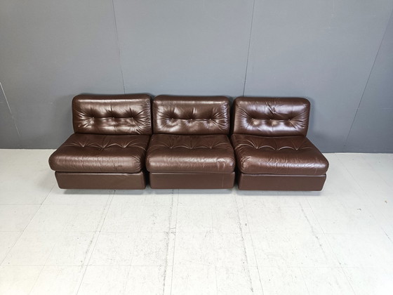 Image 1 of Modulaire sofa Amanta van Mario Bellini voor B&B Italia, 1970S - Set van 3