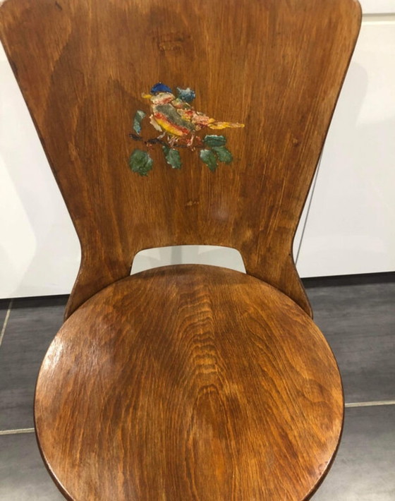 Image 1 of Paar Baumann Stoelen Model 《 Duif 》60s