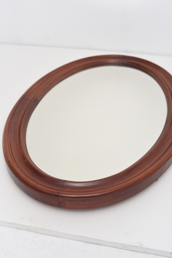 Image 1 of Vintage ovale spiegel