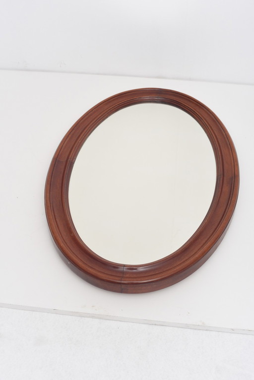 Vintage ovale spiegel