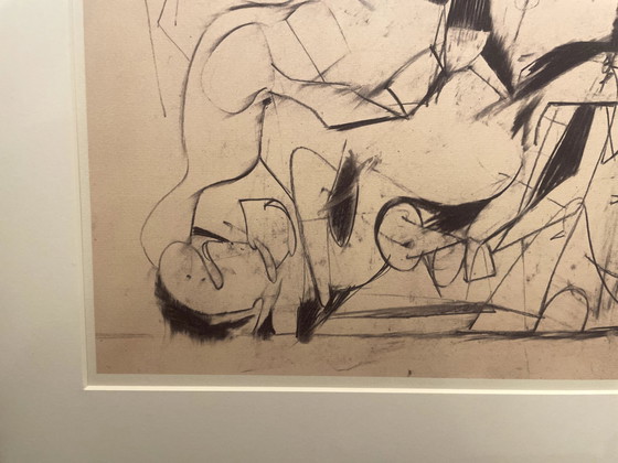 Image 1 of Heliogravure Van Willem De Kooning In Perfecte Staat