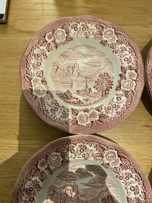 60S Schotse Lochs Eenhoorn Servies