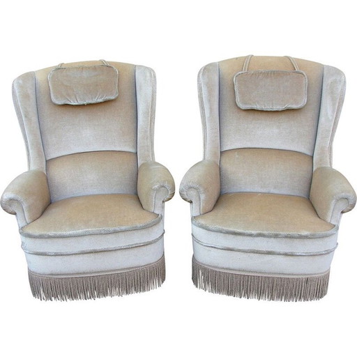 Paar vintage uszak fauteuils, 1970