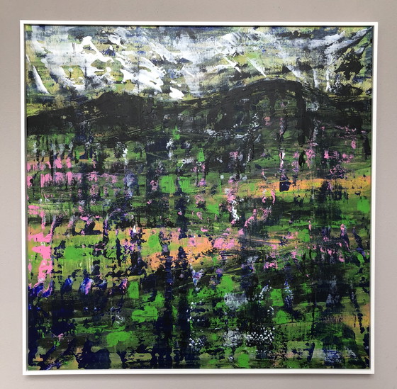 Image 1 of Marcel Klever, nr 24 abstract schilderij