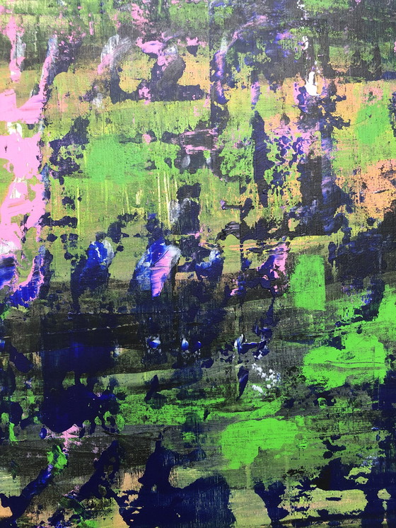 Image 1 of Marcel Klever, nr 24 abstract schilderij