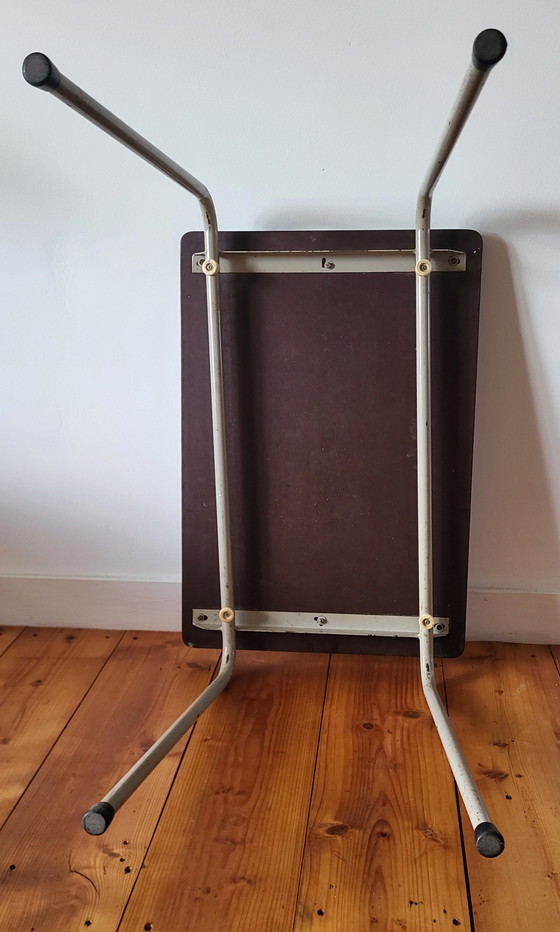 Image 1 of Marko Industrieel Vintage School Tafeltje