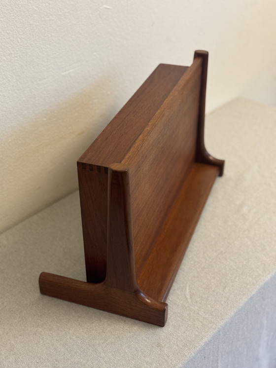 Image 1 of Vintage Zwevende Wandconsole Kai Kristiansen Jaren 60 Teak