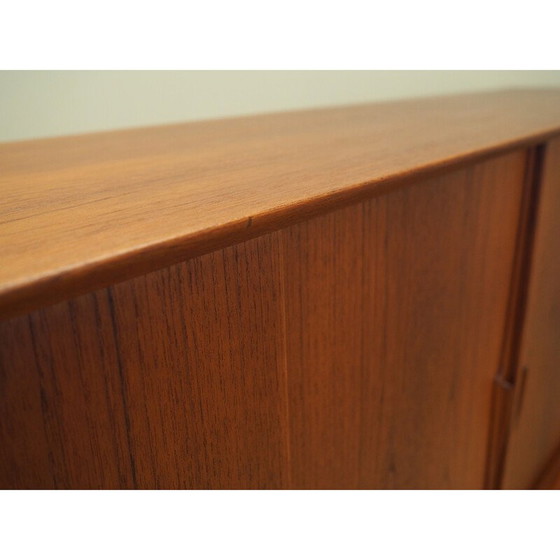 Image 1 of Vintage teakhouten highboard van Omann Jun, 1970