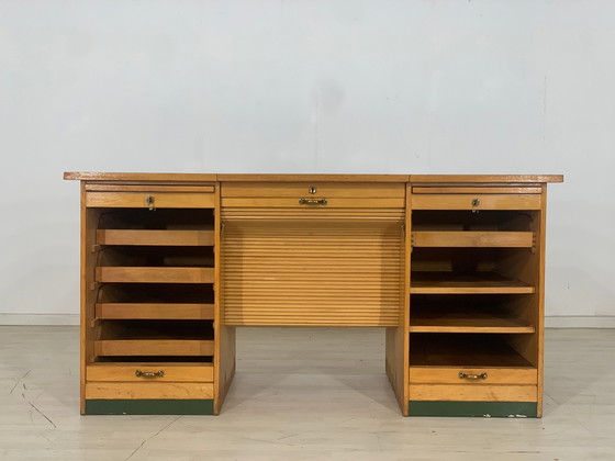 Image 1 of Mid Century bureau vintage