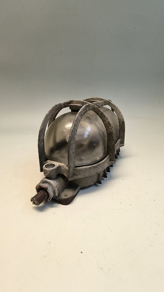 Image 1 of 3 Industriële Bull Eye Bulleye Kooilamp Lampen Merk Fr