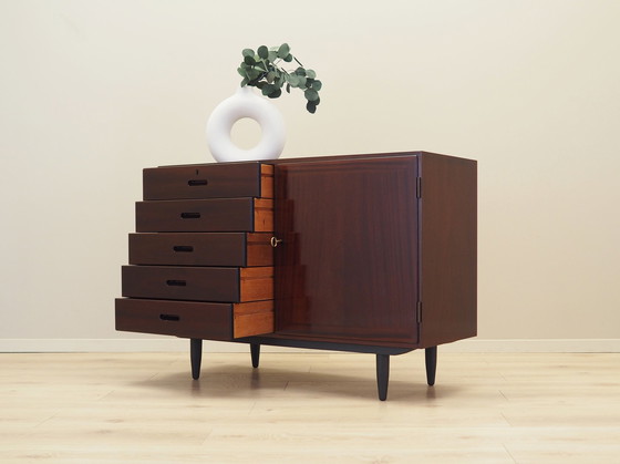 Image 1 of Mahoniehouten ladenkast, Deens ontwerp, 1970S, Ontwerper: Kai Winding