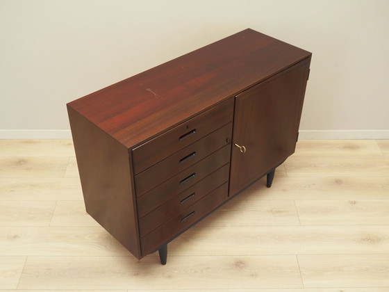 Image 1 of Mahoniehouten ladenkast, Deens ontwerp, 1970S, Ontwerper: Kai Winding