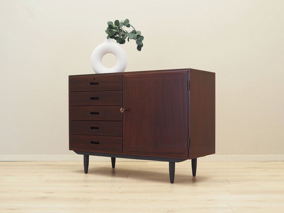 Image 1 of Mahoniehouten ladenkast, Deens ontwerp, 1970S, Ontwerper: Kai Winding