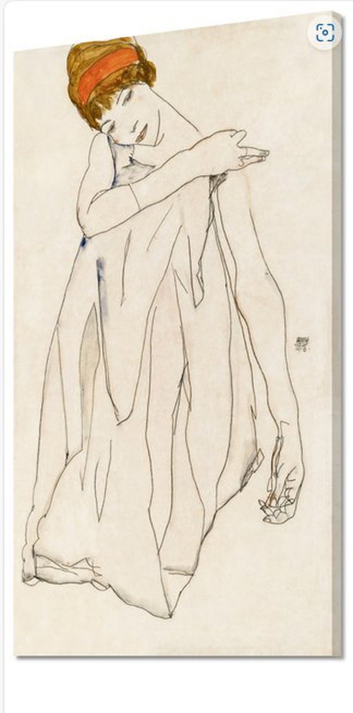 Egon Schiele  ----The Dancer