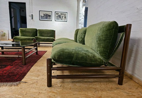 Image 1 of Mid Century Vintage Studio Loft Fauteuil Zitgroep