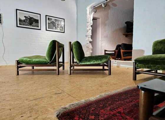 Image 1 of Mid Century Vintage Studio Loft Fauteuil Zitgroep