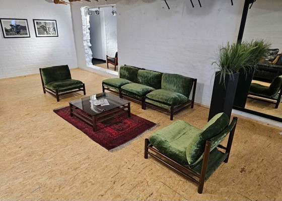 Image 1 of Mid Century Vintage Studio Loft Fauteuil Zitgroep