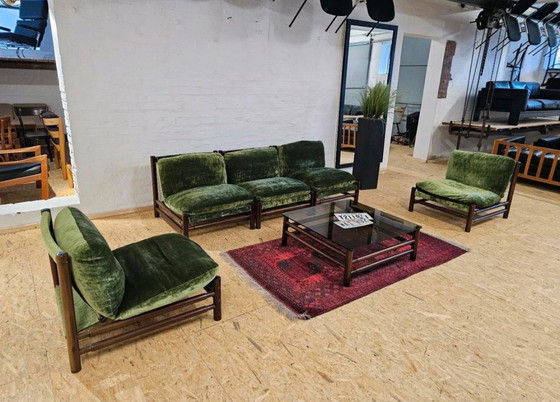 Image 1 of Mid Century Vintage Studio Loft Fauteuil Zitgroep