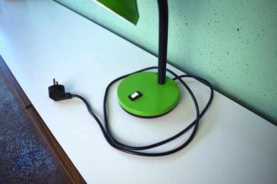 Image 1 of Vintage tafellamp groen 1970 By Pfäffle