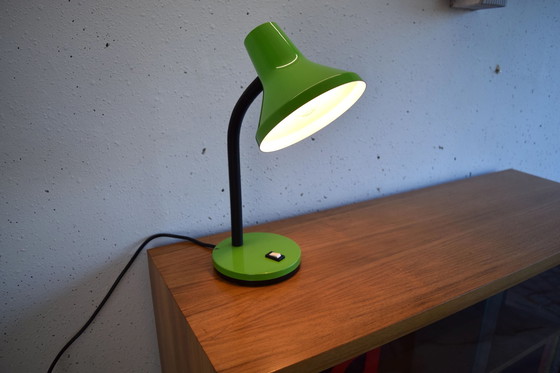 Image 1 of Vintage tafellamp groen 1970 By Pfäffle