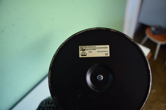 Image 1 of Vintage tafellamp groen 1970 By Pfäffle