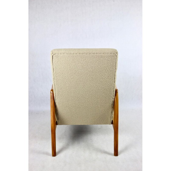 Image 1 of Vintage bank met beige lusfauteuil, 1970