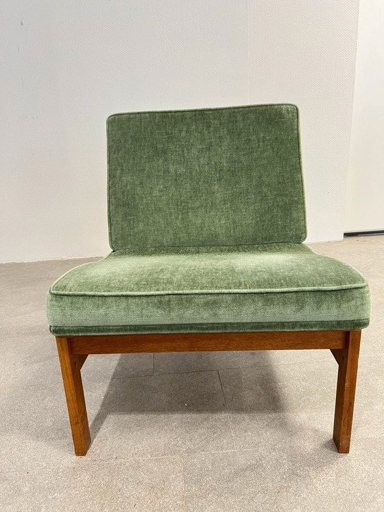 Image 1 of 1of4 Teakhouten fauteuil van Ole Gjerløv-Knudsen & Torben Lind voor France & Son