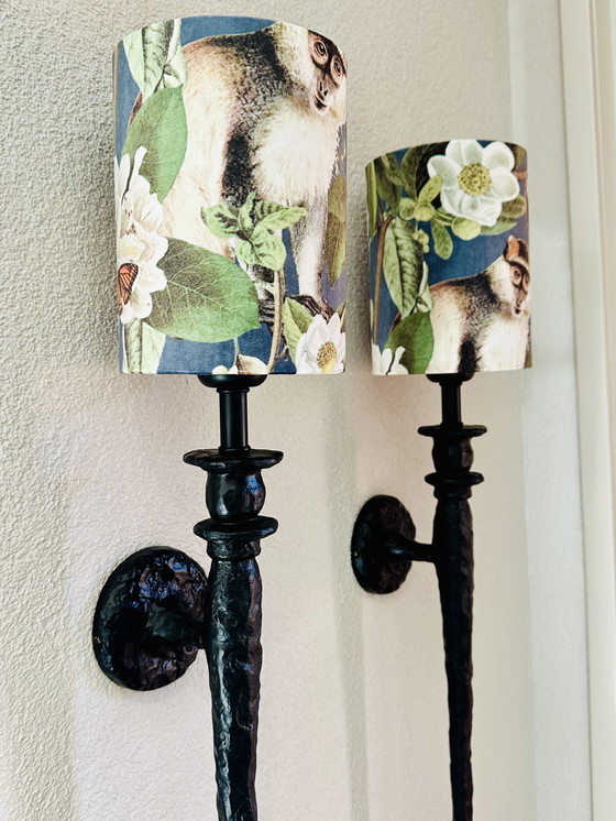 Image 1 of 2x Pieter Adam Melting Paris wandlamp