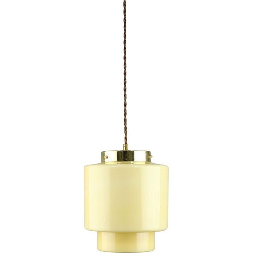 Vintage glazen hanglamp