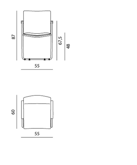 Image 1 of 4 Leolux Freyr stoelen