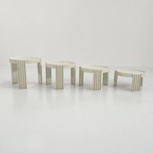 Set Marema Nesting Tables van Gianfranco Frattini voor Cassina, 1960S