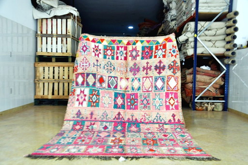 Marokkaans Boujaad vintage vloerkleed 256 x 175 cm