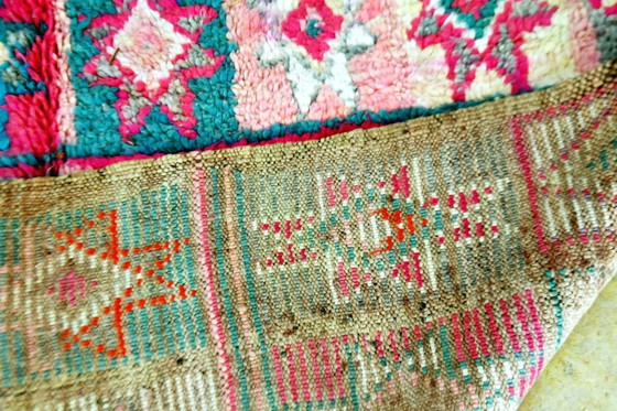 Image 1 of Marokkaans Boujaad vintage vloerkleed 256 x 175 cm