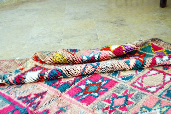 Image 1 of Marokkaans Boujaad vintage vloerkleed 256 x 175 cm