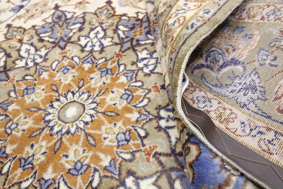 Image 1 of Origineel handgeknoopt Perzisch tapijt Isfahan 381 X 255 cm Zeer goede staat Fijn