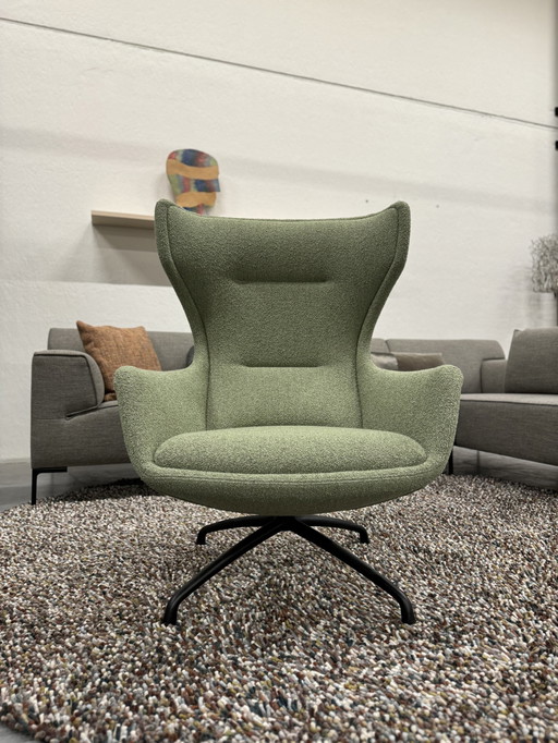 EYYE Puuro Relax fauteuil groen stof 