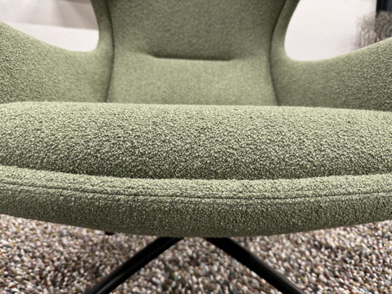 Image 1 of EYYE Puuro Relax fauteuil groen stof 